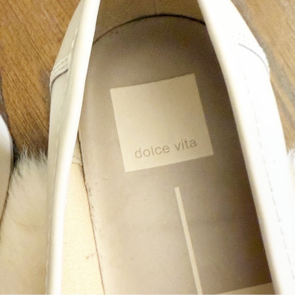 New Dolce Vita Yanni Platform Penny Ivory Leather Loafer   10 - Picture 6 of 12